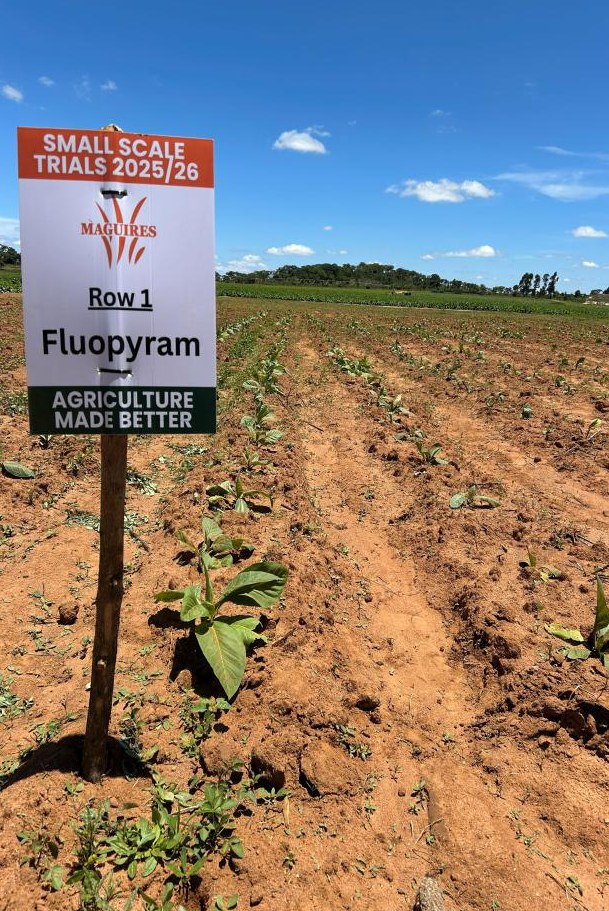 The Fluopyram row marked with its sign